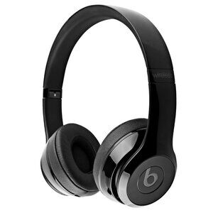 Beats Solo3 Wireless On-Ear Headphones in Gloss Black NEW IN BOX!